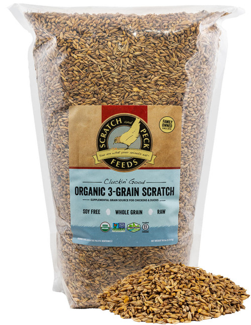 Scratch & Peck Organic 3-Grain Scratch