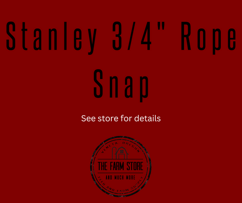 Stanley 3/4" Rope Snap