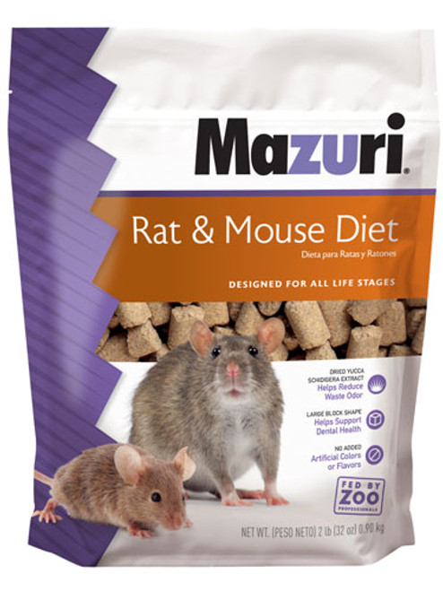 Mazuri Rat & Mouse 2 lbs.