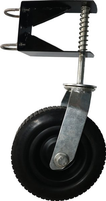 Gate Wheel With Suspension, Foam Filled, Flat-Free