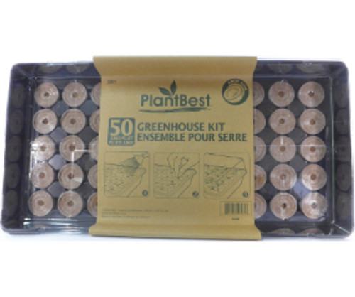 PlantBest 50 Jumbo Pellets Greenhouse Kit