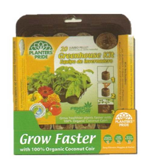 PlantBest 20 Jumbo Pellet Greenhouse Kit