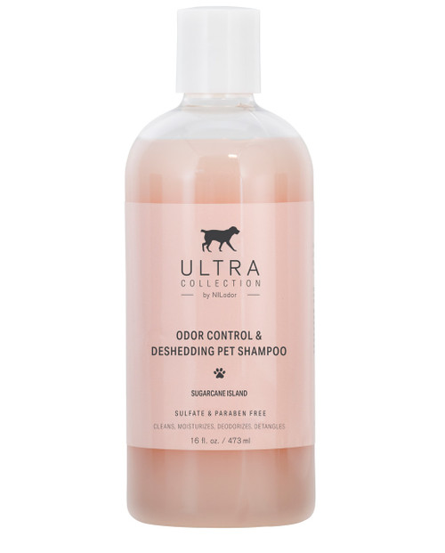 Ultra Collection Odor Control & Deshedding Pet Shampoo, 16 fl. oz