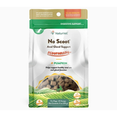 NaturVet, No Scoot, Anal Gland Support For Dogs
