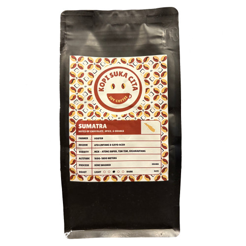 Kopi Suka Cita Whole Bean Sumatran Coffee Kopi Suka Cita Whole Bean Sumatran Coffee
