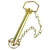 Braber Equipment Hitch Pin With Chain, 5/8" X 4-1/4"