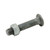 YardGard 3/8 x 2" Carriage Bolt, Galvanized, 10ct (328503C)