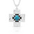 Montana Silversmiths Within The Storm Geometric Turquoise Necklace (NC5068)