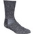 Georgia Boot Merino Wool Crew Sock in black, showcasing its crew length and comfortable design