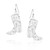 Montana Silvermiths Boots Dangle Earrings