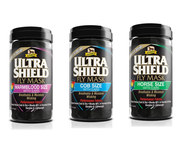 UltraShield Fly Mask W/Ear