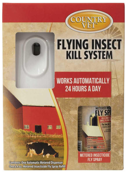 Country Vet insect spray kit with metered dispenser
