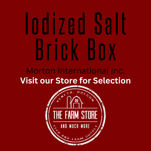 Iodized Salt Brick Box