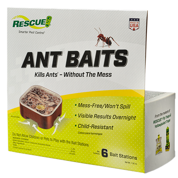 Rescue! Ant Bait Station, 6 Pack