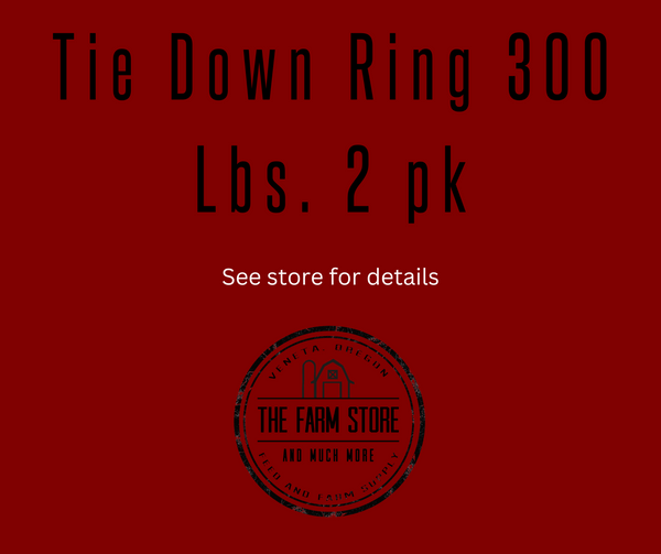Tie Down Ring 300 Lbs. 2 pk
