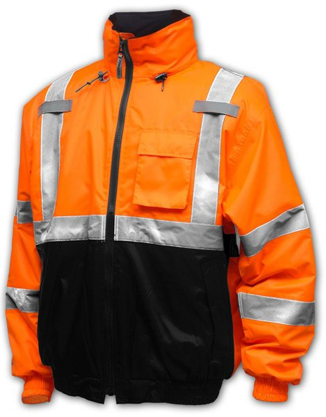 Bomber II Safety Jacket Orange