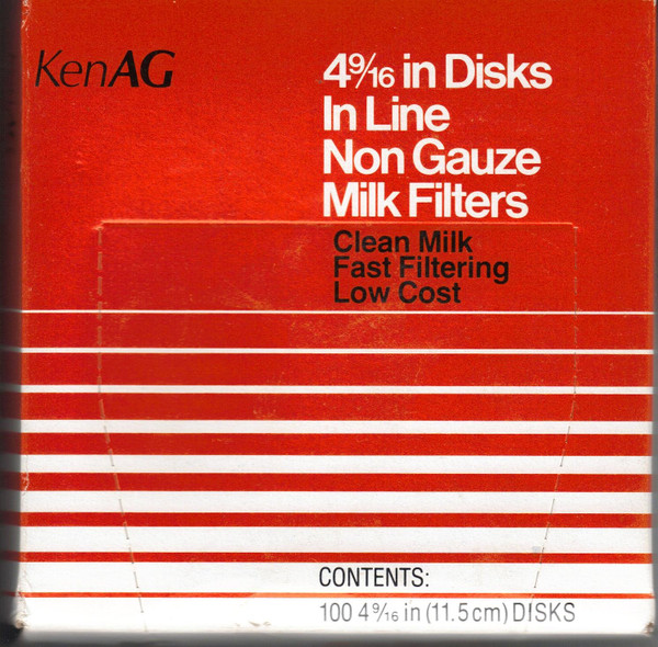 KenAG 4 9/16" Milk Filter
