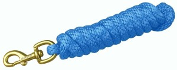 LEAD HORSE POLY 5/8" 10FT BERRY BLUE PL58B BY HAM