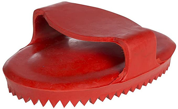 Small Rubber Curry Comb