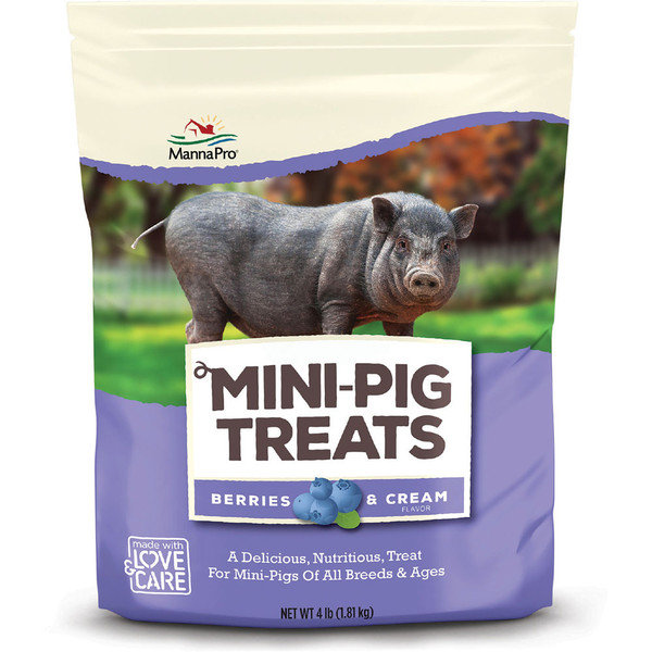 Manna Pro Mini Pig Treats, Berries & Cream, 4lb