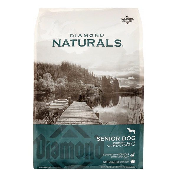 Diamond Naturals Senior Dog Chicken, Egg & Oatmeal Formula dry dog food