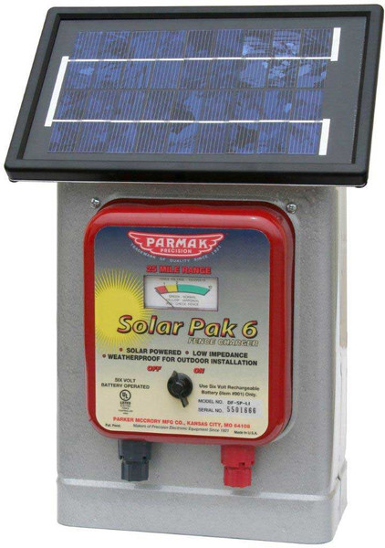 Parmak Deluxe Field Solar Pak 6 Fence Charger