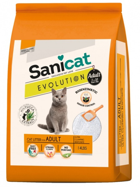 Sanicat EVOLUTION, Adult (1-10 yrs old), 14 lbs