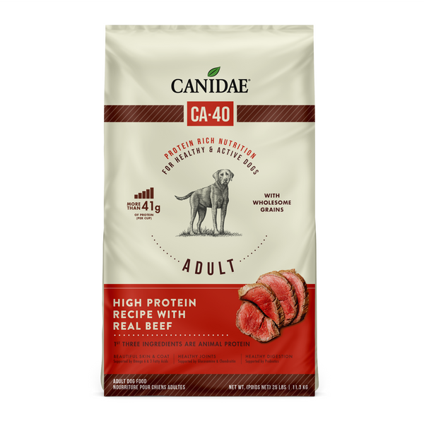 Canidae CA-40 High Protein Recipe With Real Beef