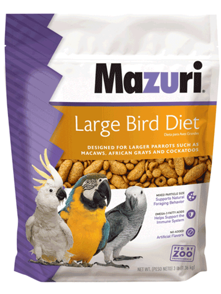 Mazuri Large Bird Diet, 3 lb