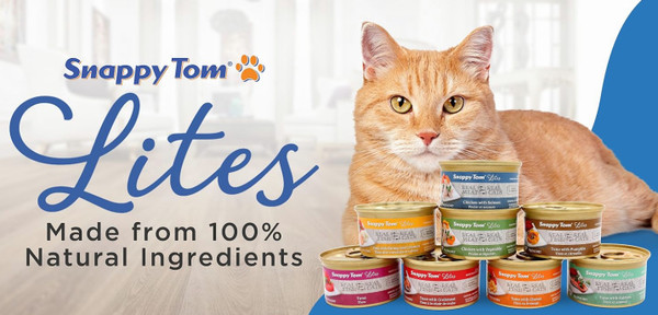 Snappy Tom LITES Canned Cat Food