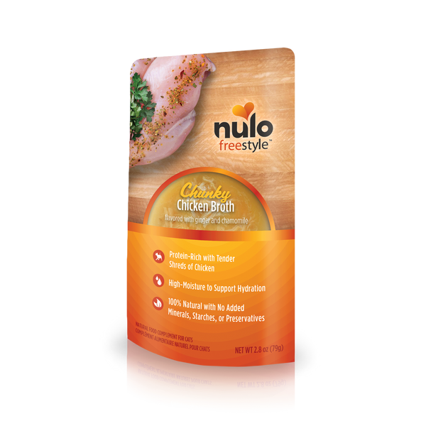 Nulo Freestyle Chunky Broth Pouches, 2.8 oz