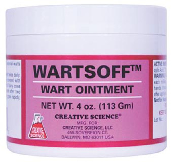 Wartsoff Wart Ointment, 4 oz