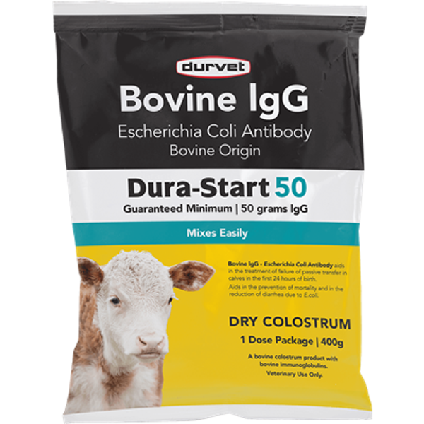 Durvet Bovine IgG Dura-Start 50, Dry Colostrum