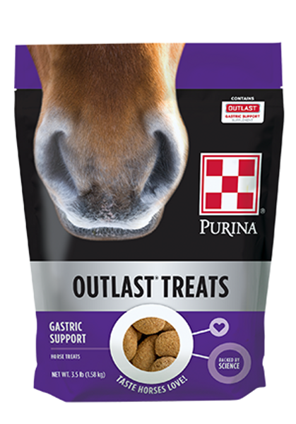 Purina Gastric Support Outlast Treats For Horses, 3.5 lbs