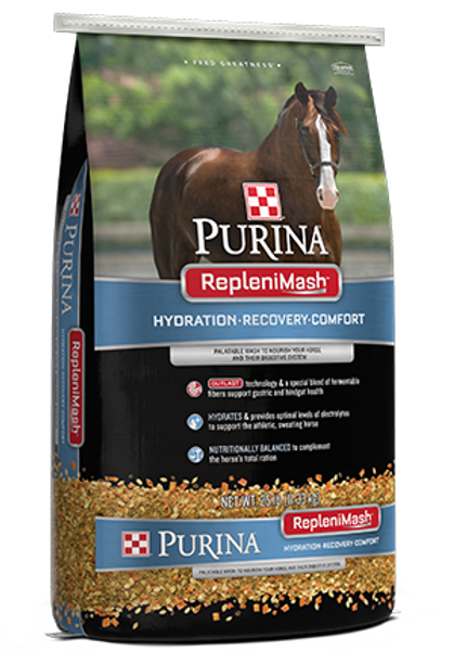 Trial Size Purina RepleniMash, Hydration-Recovery-Comfort, 1 lb