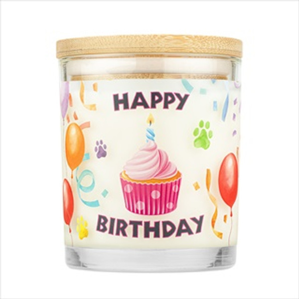 Pet House Happy Birthday Candle, 9 oz