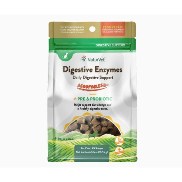 NaturVet Digestive Enzymes For Cats