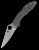 Spyderco Delica 4 Flat Ground Grey