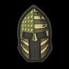 Maxpedition Stars and Stripes Spartan Helmet Patch Arid