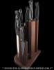 Boker Ebony Ash Knife Block