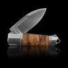 Andre de Villiers Impi Burlwood Folding Knife