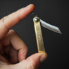 Higonokami Brass Mini Folding Knife