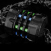 RovyVon Walker Titanium Pendant 6 Tritium Vials