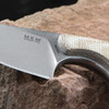 MKM Mikro 1 Micarta Drop Point