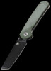 Bestech Sledgehammer Green Micarta Black