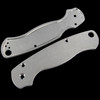 Titech Spyderco Para Military 2 Stone Washed Titanium Scales
