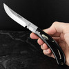 Rough Rider Large Micarta Bow Trapper Black