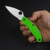 Spyderco UK Penknife Salt held in the hand