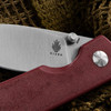 Kizer Yorkie Red Micarta