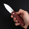 Kizer Yorkie Red Micarta